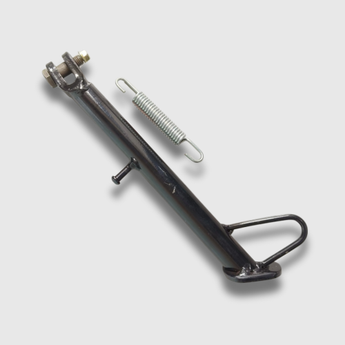 Sensor-enabled Side Stand Assembly for TVS Raider BS6 – safety side stand with ignition cut-off feature.