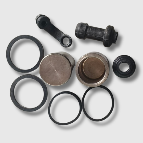 Front Brake Caliper Piston Kit S.O.9 for TVS RTR – durable replacement kit for smooth and reliable braking.