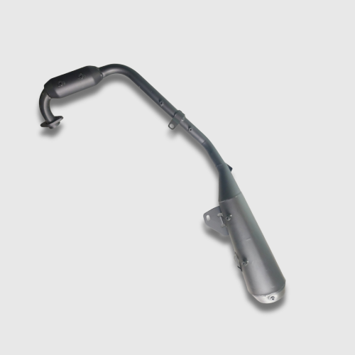 Silencer Assembly for TVS Raider – durable aftermarket motorcycle exhaust silencer with OEM-style fitment.