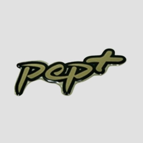 Durable Stckr Letter (Doming) Pep Plus for TVS Two-wheelers