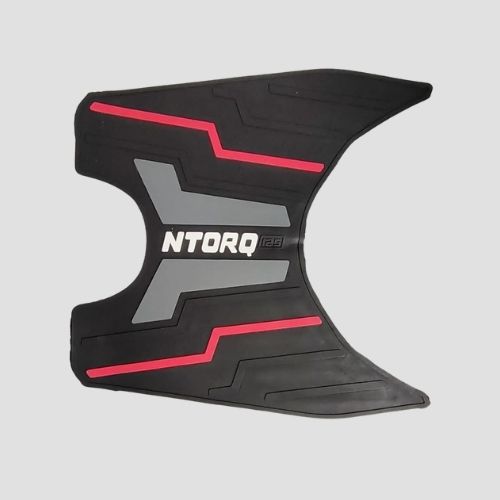 Enhanced Quality Centre Mat 3D Ntorq Blk/Grey for TVS Two-wheelers