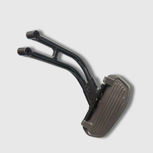 Ladies Footrest for TVS Ntorq, I-Qube, and Jupiter 110 – durable metal footrest for side-sitting comfort.