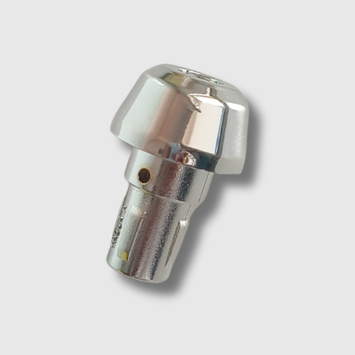 Chrome Handle Weight for TVS Jupiter 125 – durable bar-end weight for reduced vibration and improved comfort.