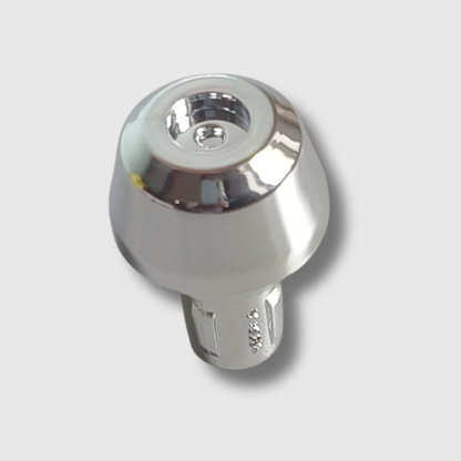 Chrome Handle Weight for TVS Jupiter 125 – durable bar-end weight for reduced vibration and improved comfort.