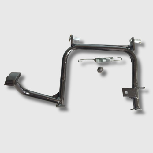 Centre Stand Assembly with Pin and Spring for Ola S1 – durable main stand for secure scooter parking.
