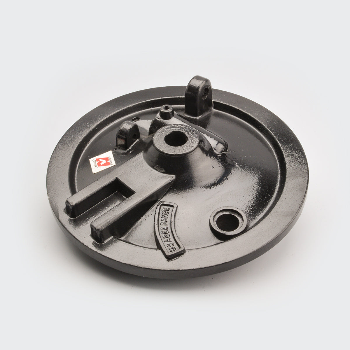 Perfect Replacment Hub Plate [F] (Blk) Platina [AW] for Bajaj Two-wheelers